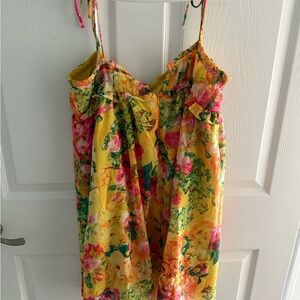 Floral Sundress with Adjustable Straps